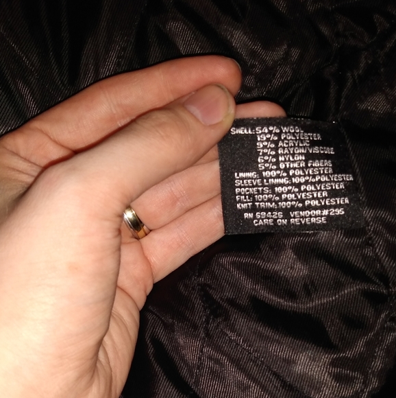 BLACK RIVET Military Style Bomber XL - Picture 3 of 5